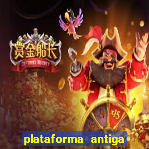 plataforma antiga de jogos